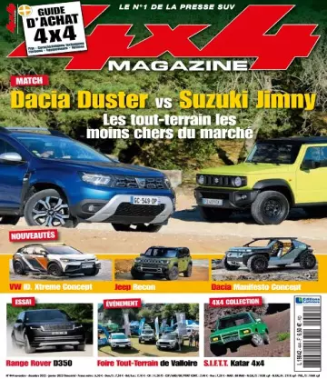 4×4 Magazine N°444 – Novembre 2022-Janvier 2023