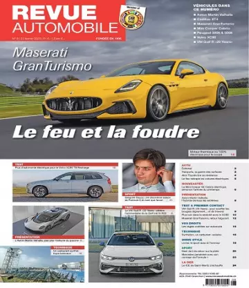 Revue Automobile  N°8 Du 23 Février 2023