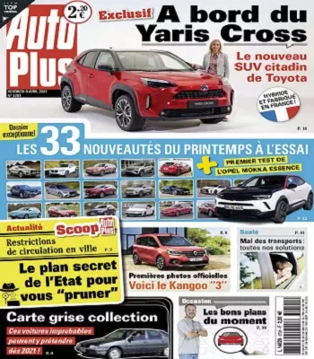 Auto Plus N°1701 Du 9 Avril 2021