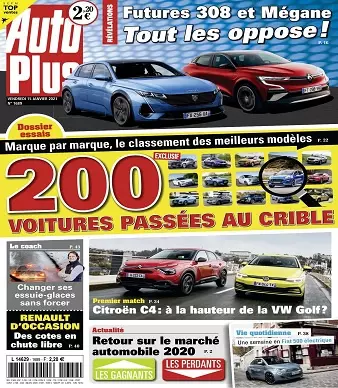 Auto Plus N°1689 Du 15 Janvier 2021