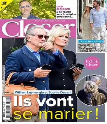 Closer N°899 Du 2 au 8 Septembre 2022