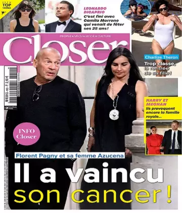 Closer N°900 Du 9 au 15 Septembre 2022