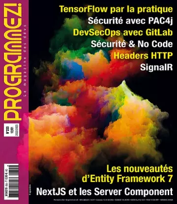 Programmez N°255 – Décembre 2022-Janvier 2023