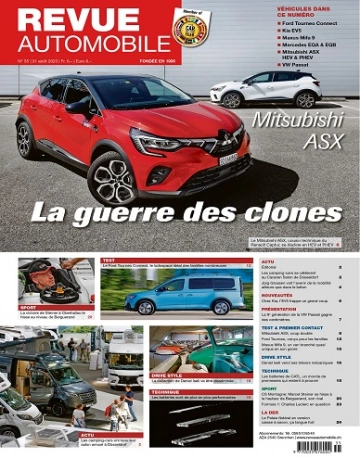 Revue Automobile N°35 Du 31 Août 2023