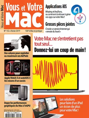 Vous et Votre Mac N°152 – Février 2019