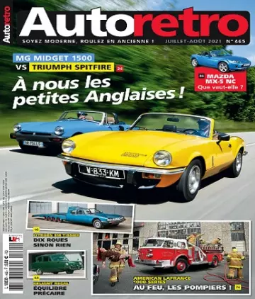 Autoretro N°465 – Juillet-Août 2021