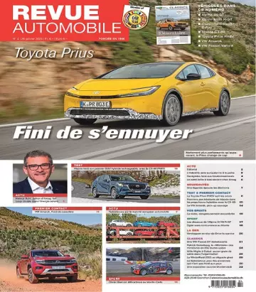 Revue Automobile N°4 Du 26 Janvier 2023