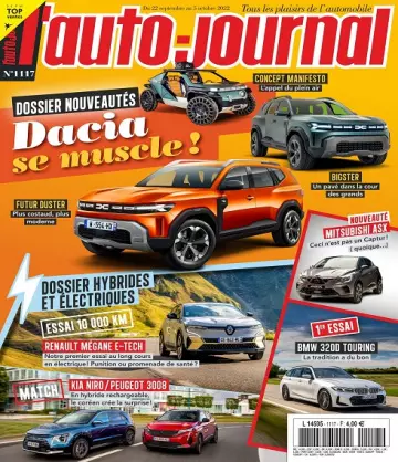 L’Auto-Journal N°1117 Du 22 Septembre 2022