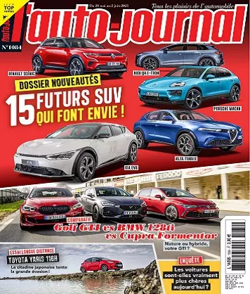 L’Auto-Journal N°1084 Du 20 Mai 2021